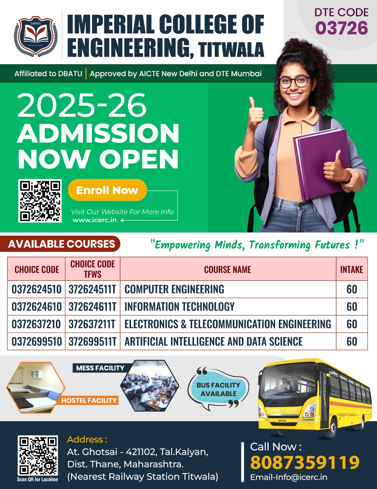 Admission Open 1
